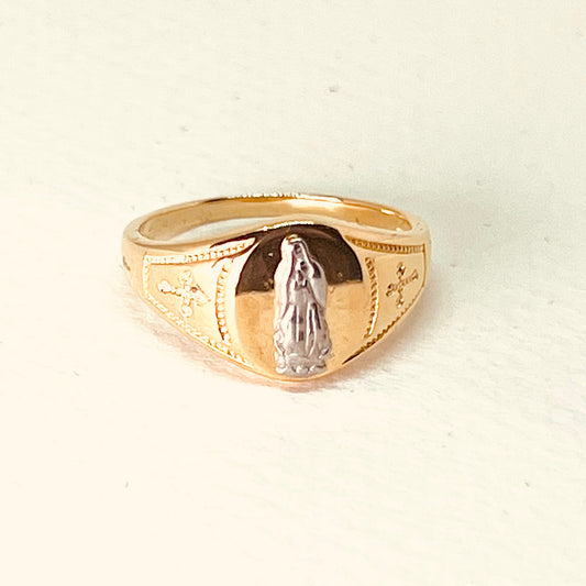 Mary Signet Ring