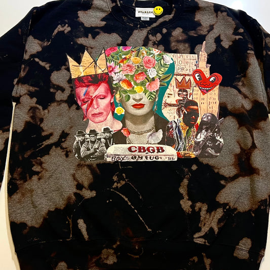 Frida Custon Collage Crewneck Sweatshirt