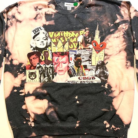 Marilyn Collage Crewneck Sweatshirt