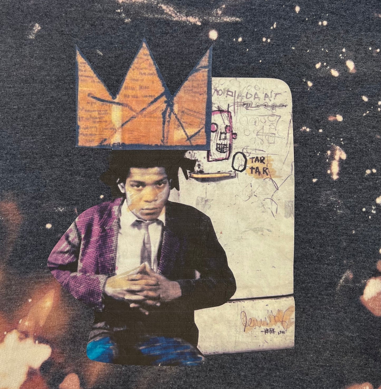 Basquiat Collage Crewneck Sweatshirt