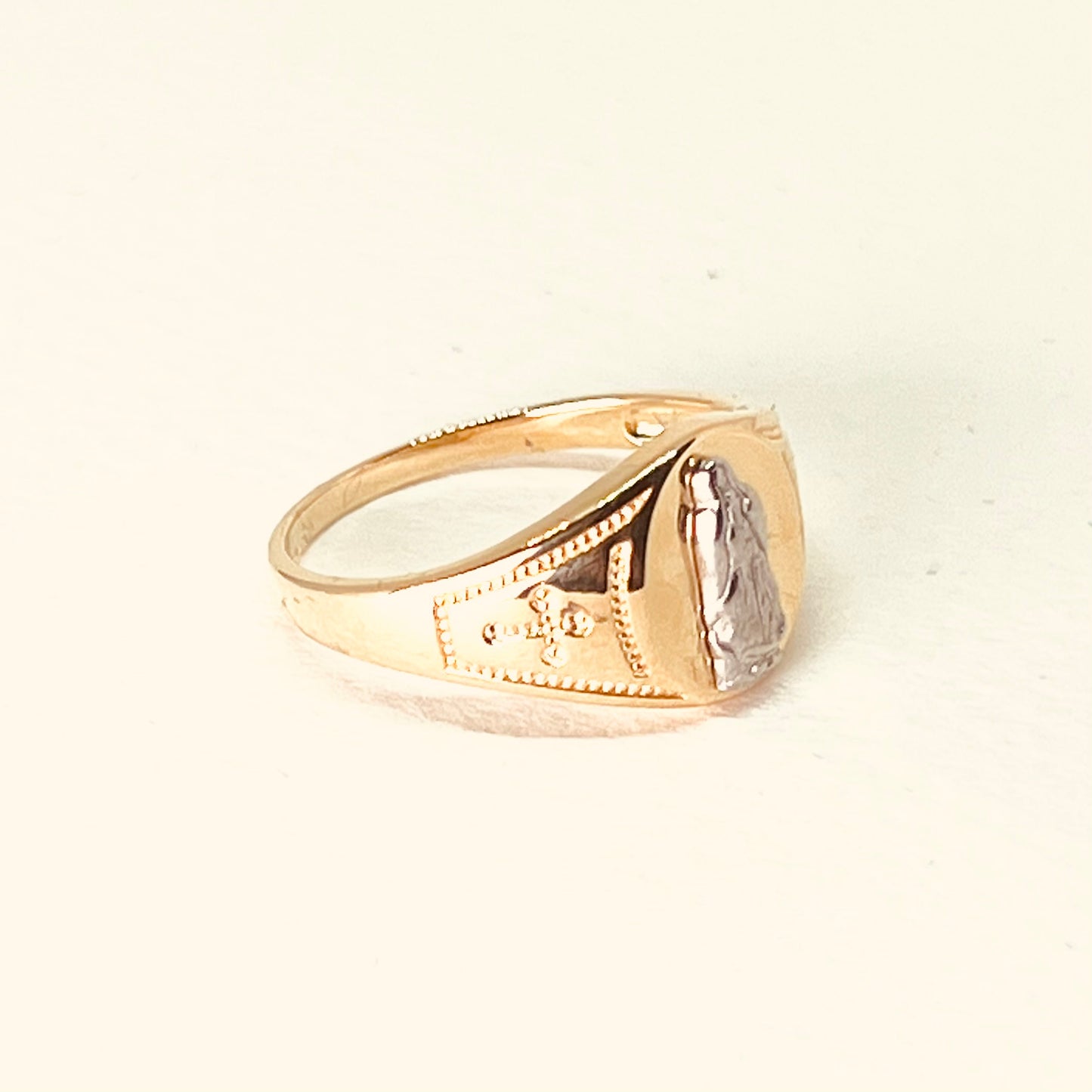 Mary Signet Ring