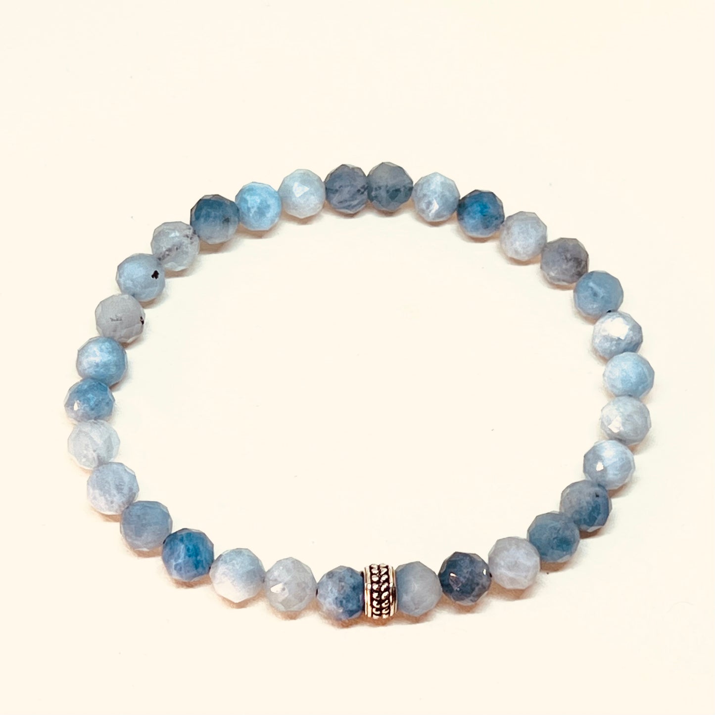 Aquamarine Stone Bracelet