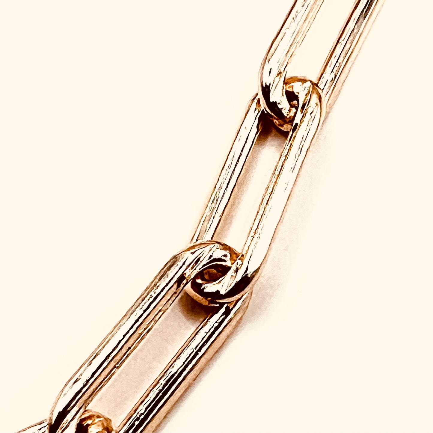 Large Paper Clip Link Necklace