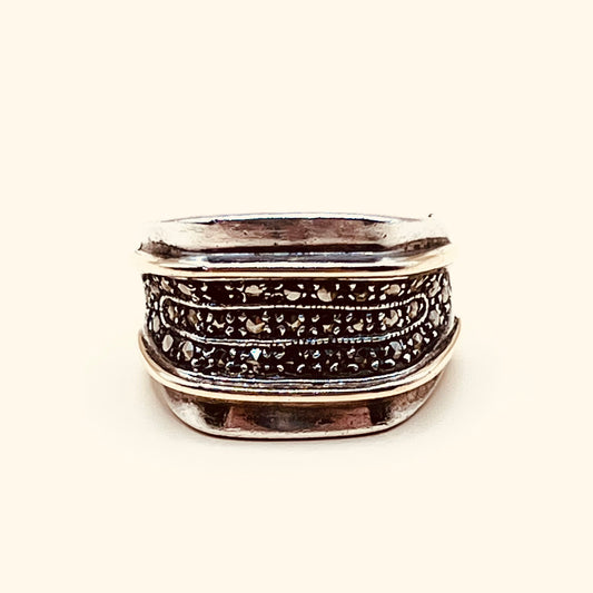 Art Deco Marcasite Ring