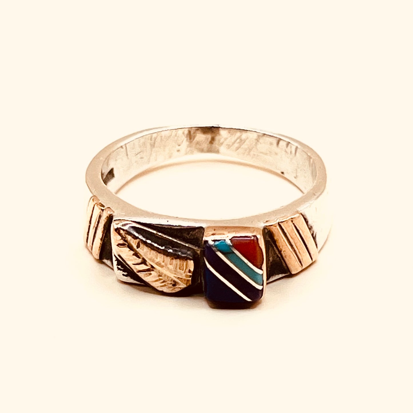 Navajo Leaf Ring