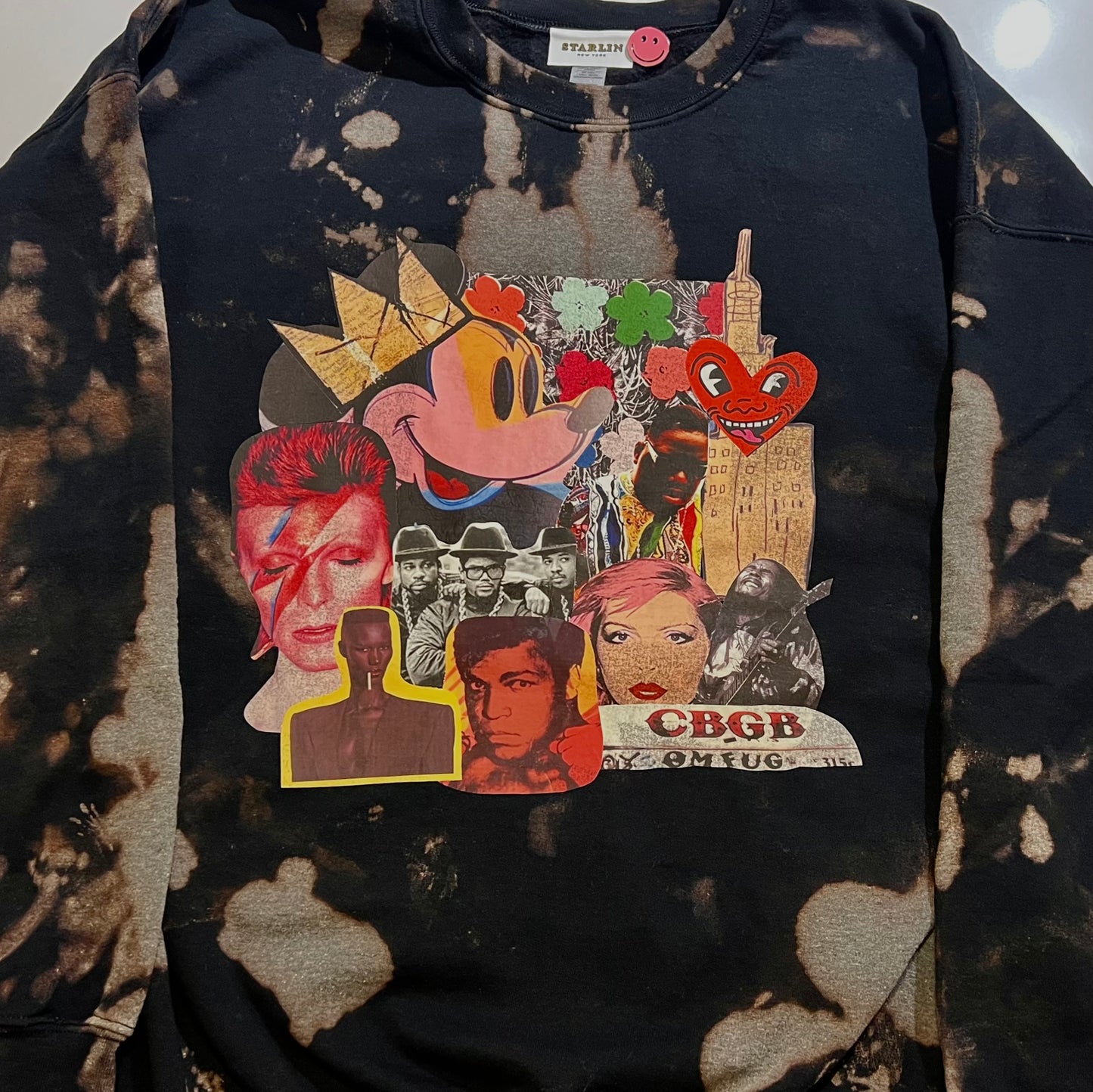Mickey Collage Crewneck Sweatshirt