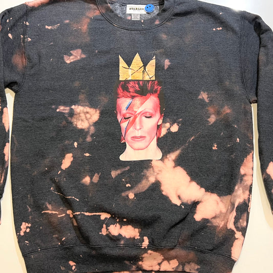 Bowie Collage Crewneck Sweatshirt