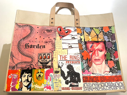 Bowie Collage Tote