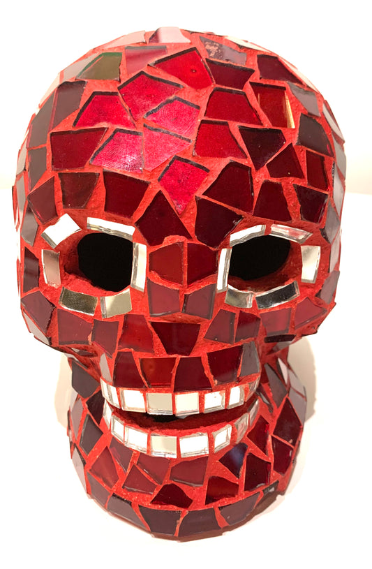 Mirror Tile Skull